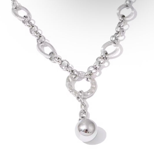 Golden Orbit Necklace