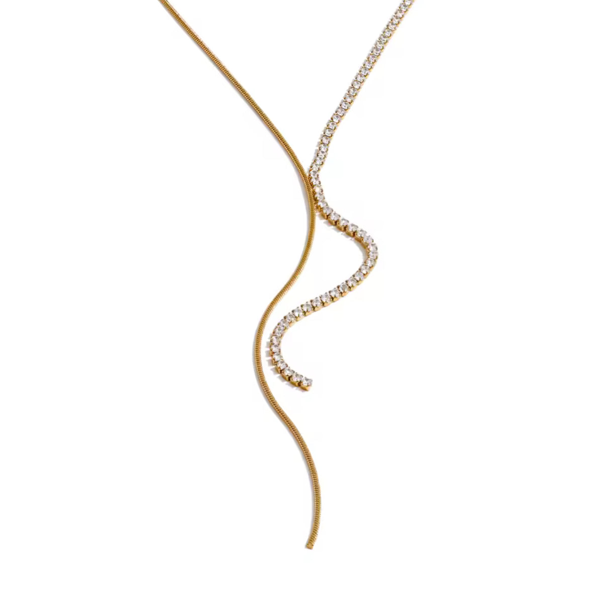 Golden Flow Necklace