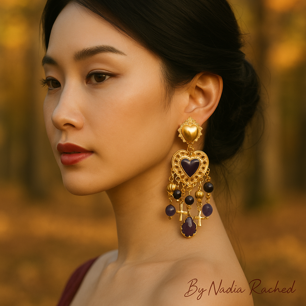 Mystic Hearts Earrings